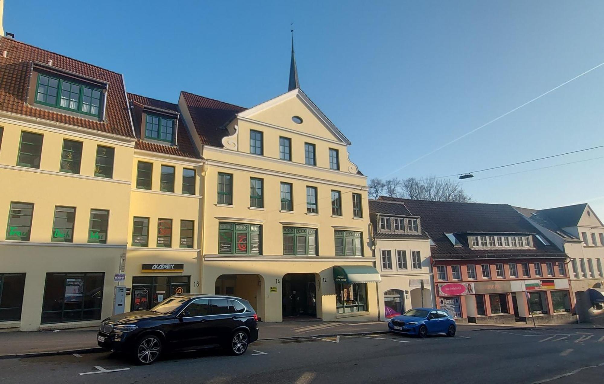 Tante Maaß Appartement Flensburg Buitenkant foto